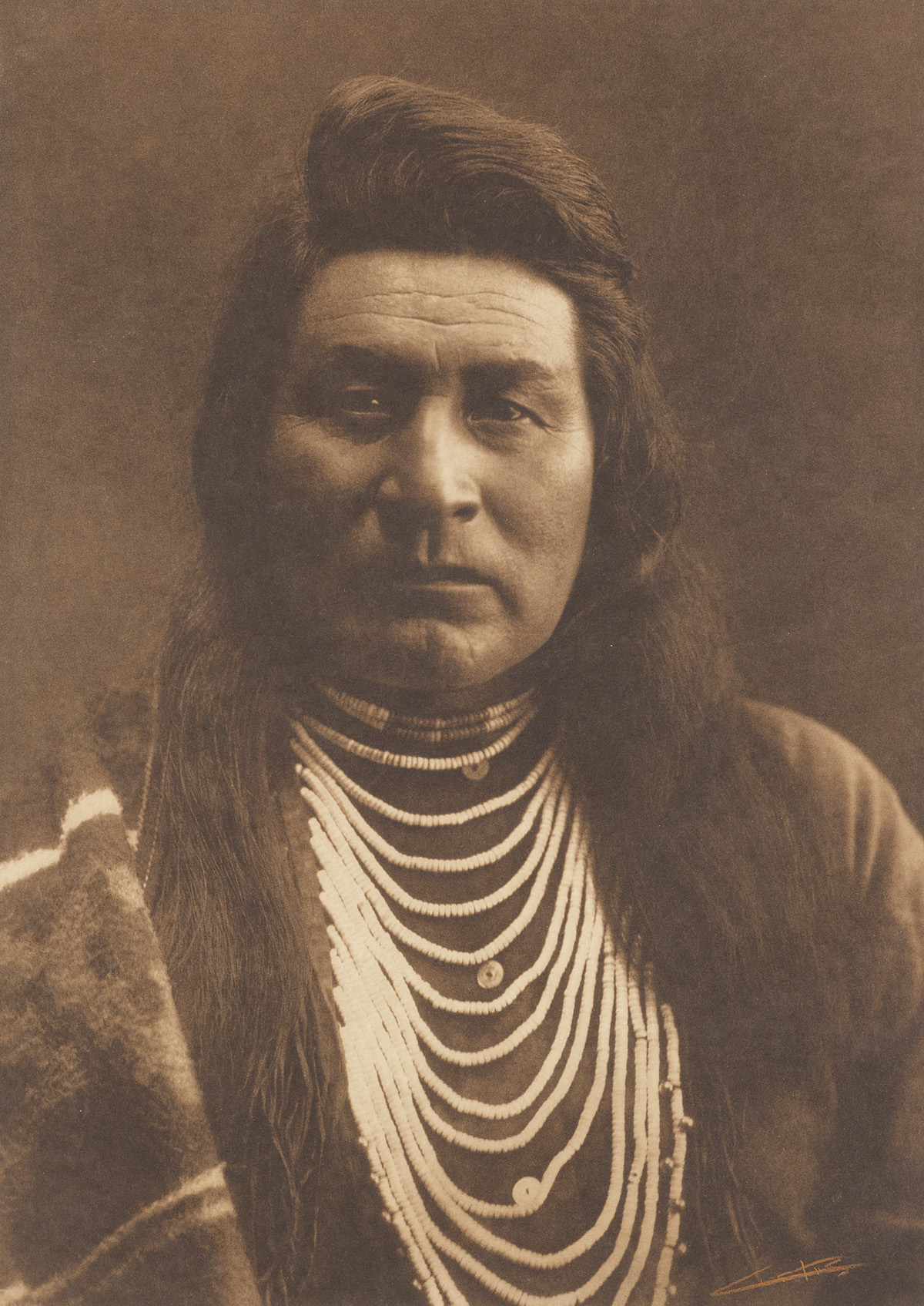 EDWARD S. CURTIS (1868-1952) Typical Nez Perce.